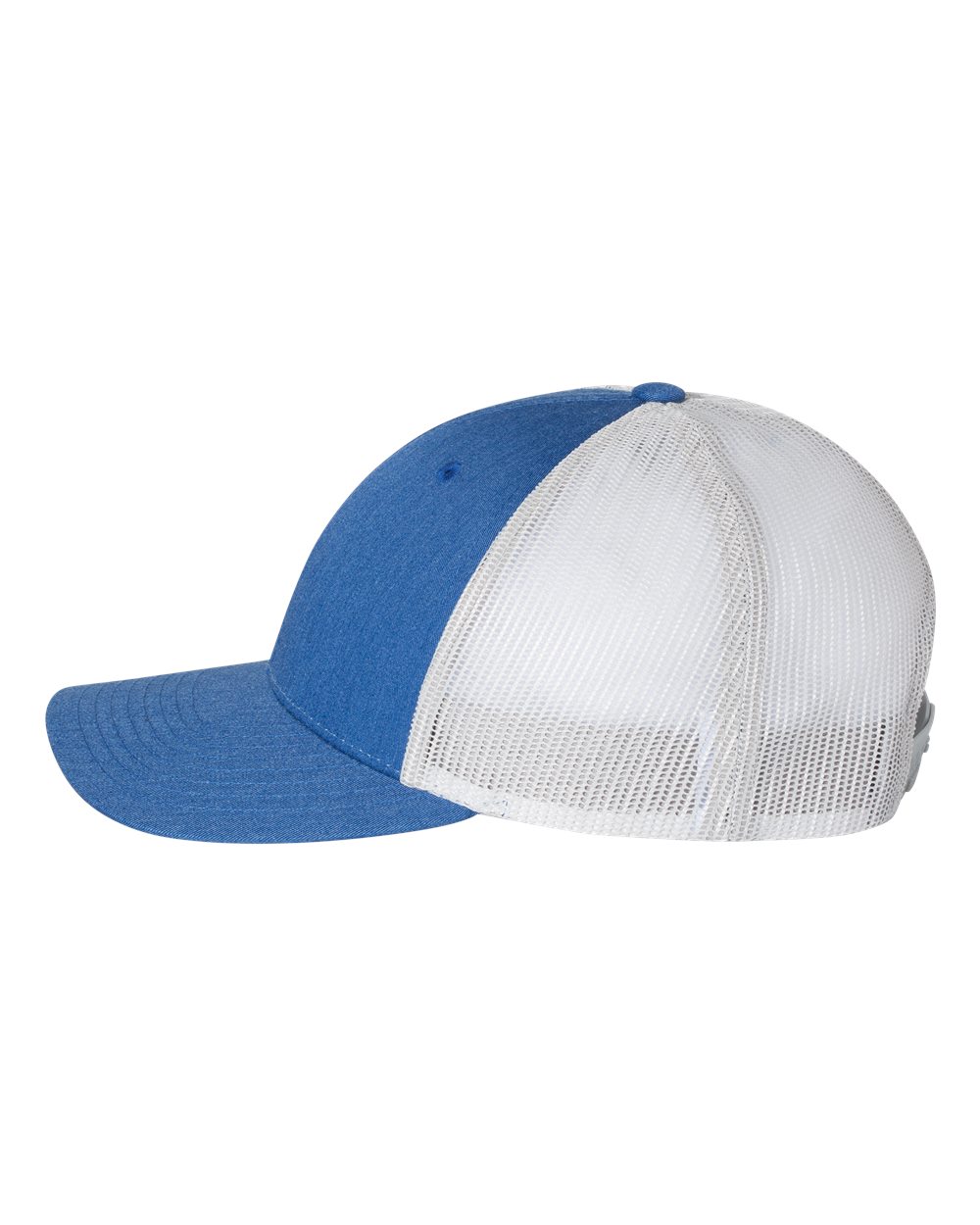 Richardson 115, Low Pro Trucker Cap, Heather Royal/ Light Grey