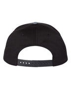 Richardson 312, Twill Back Trucker Cap, Heather Grey/ Black