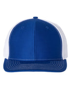 Richardson 312, Twill Back Trucker Cap, Royal/ White
