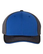 Richardson 6461, 172, Royal/ Charcoal/ Black Tri