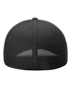 Richardson 110, R-flex Trucker Cap, Loden/ Black