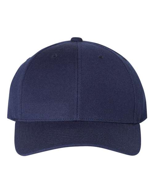 YP Classics 6789M, Premium Curved Bill Snapback Cap, Navy