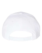 YP Classics 6789M, Premium Curved Bill Snapback Cap, White