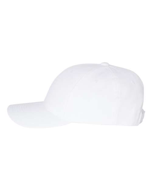YP Classics 6789M, Premium Curved Bill Snapback Cap, White