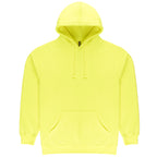 Milltex Sportswear 717, — Premium Midweight Unisex Hoodie With 100% Cotton, Safety Green