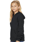 BELLA + CANVAS 3719Y, Fleece - Premium - Hood, Athletic Heather