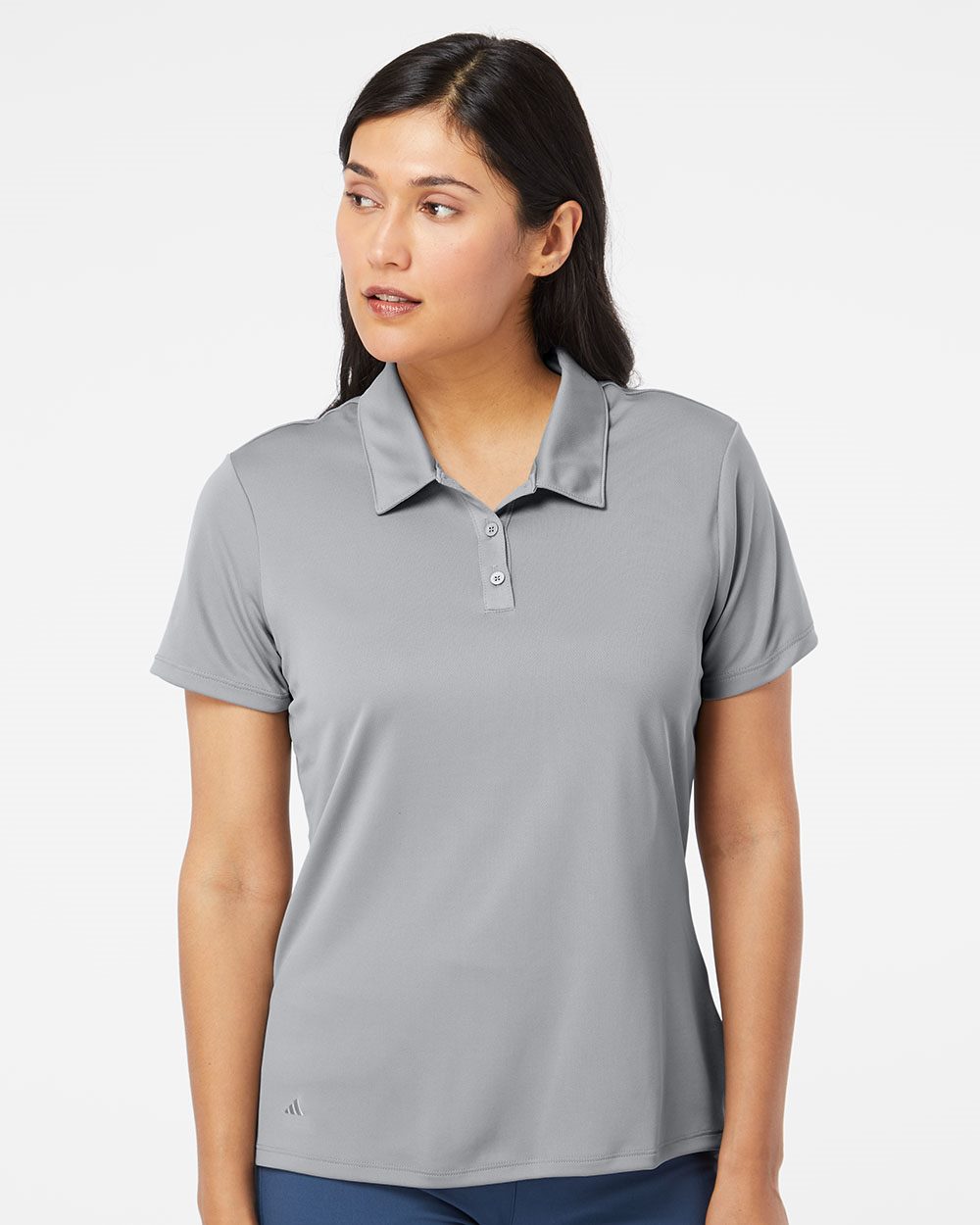 Adidas A231, Women's Performance Polo, Black