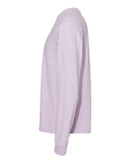 Comfort Colors 6014, Unisex Garment-dyed Heavyweight Long Sleeve T-shirt, Orchid