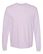Comfort Colors 6014, Unisex Garment-dyed Heavyweight Long Sleeve T-shirt, Orchid