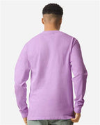Comfort Colors 6014, Unisex Garment-dyed Heavyweight Long Sleeve T-shirt, Orchid