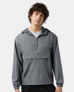 Champion CO200, Unisex Packable Anorak Jacket, Black
