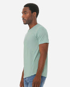 BELLA + CANVAS 3413, T-Shirts - Premium, Dusty Blue Triblend