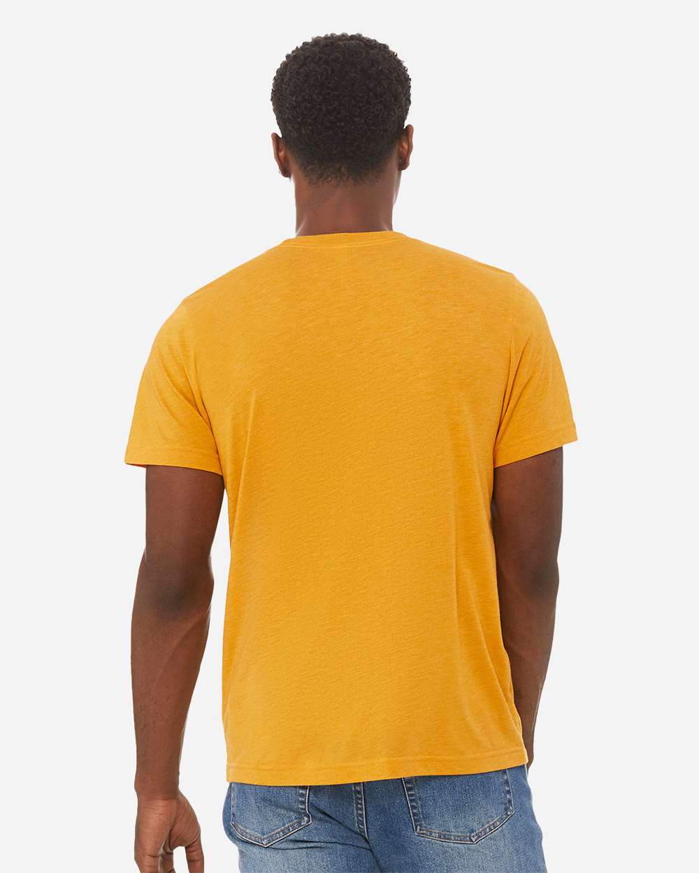 BELLA + CANVAS 3413, T-Shirts - Premium, Mustard Triblend