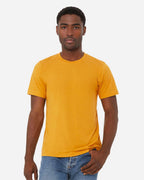 BELLA + CANVAS 3413, T-Shirts - Premium, Mustard Triblend