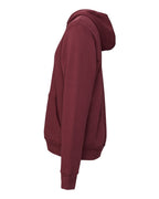 BELLA + CANVAS 3719, Fleece - Premium - Hood, Maroon