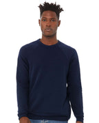 BELLA + CANVAS 3901, Fleece - Premium - Crew, Navy