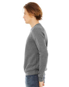 BELLA + CANVAS 3901, Fleece - Premium - Crew, Deep Heather
