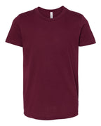 BELLA + CANVAS 3001Y, T-Shirts - Premium, Maroon