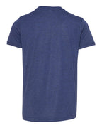 BELLA + CANVAS 3413Y, T-Shirts - Premium, Navy Triblend