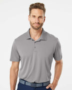 Adidas A230, Men's Performance Polo, Grey Three