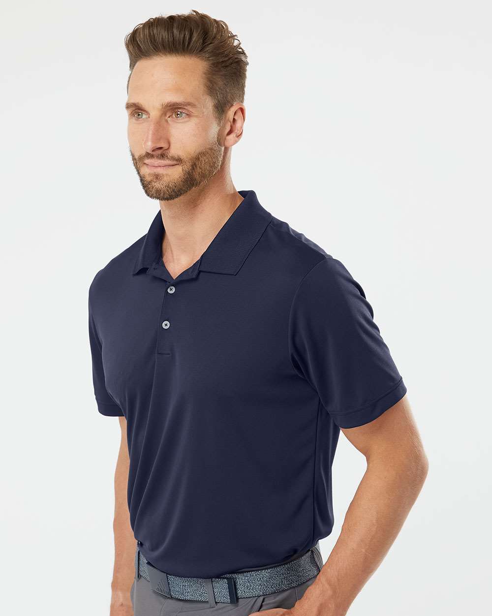 Adidas A230, Men's Performance Polo, Navy