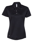 Adidas A231, Women's Performance Polo, Black