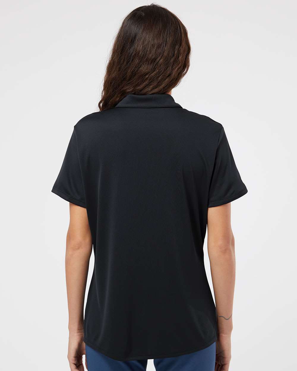 Adidas A231, Women's Performance Polo, Black