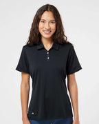 Adidas A231, Women's Performance Polo, Black