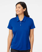 Adidas A231, Women's Performance Polo, Collegiate Royal