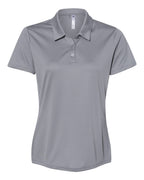 Adidas A231, Women's Performance Polo, Grey Three