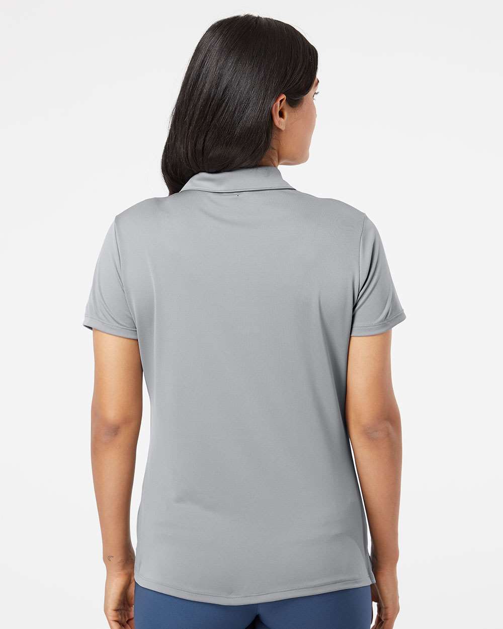Adidas A231, Women's Performance Polo, Grey Three