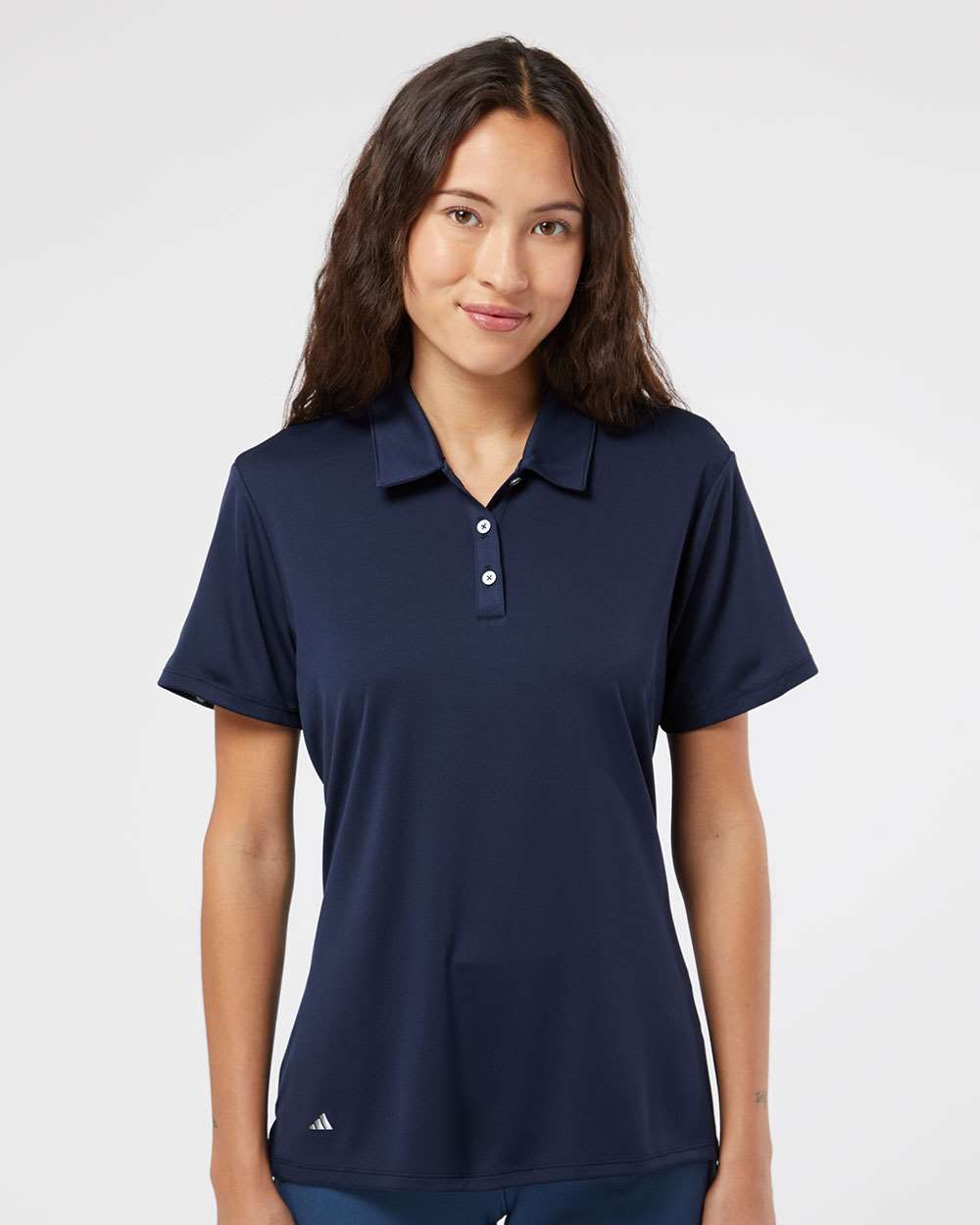 Adidas A231, Women's Performance Polo, Navy
