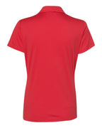 Adidas A231, Women's Performance Polo, Collegiate Red