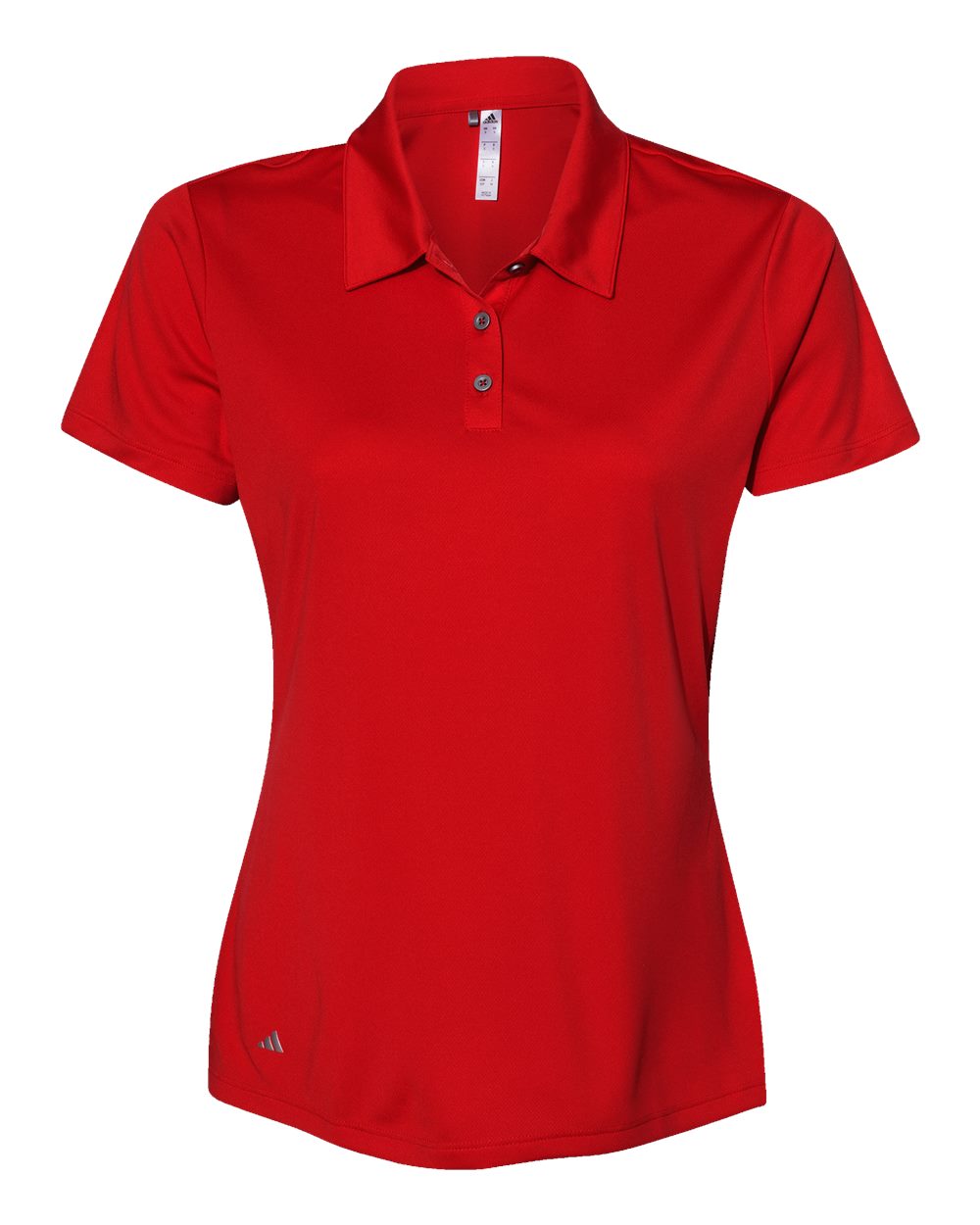 Adidas A231, Women's Performance Polo, Collegiate Red