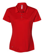 Adidas A231, Women's Performance Polo, Collegiate Red