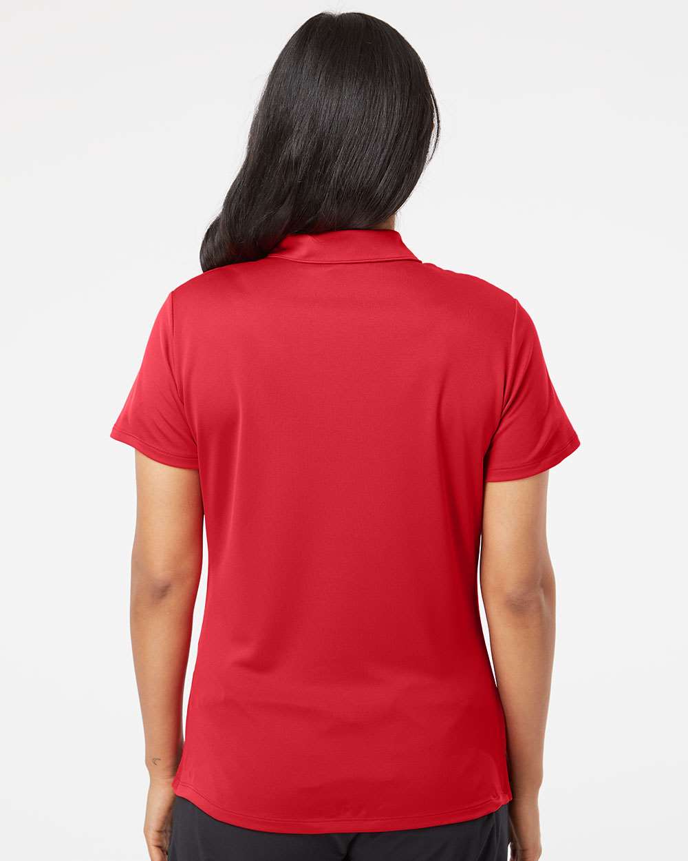 Adidas A231, Women's Performance Polo, Collegiate Red