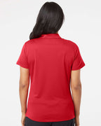 Adidas A231, Women's Performance Polo, Collegiate Red