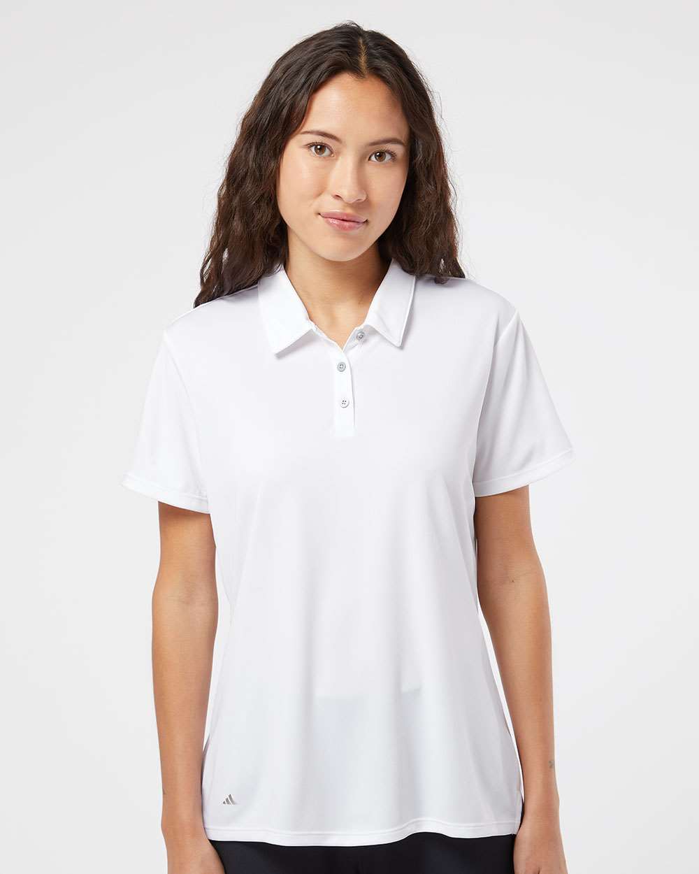 Adidas A231, Women's Performance Polo, White