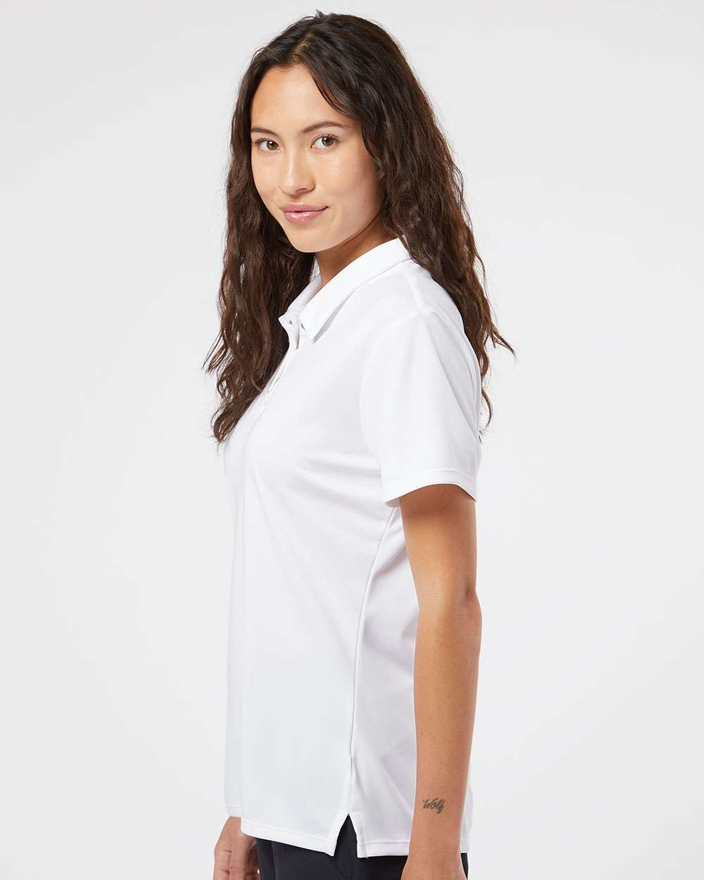 Adidas A231, Women's Performance Polo, White