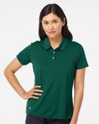 Adidas A231, Women's Performance Polo, Collegiate Green