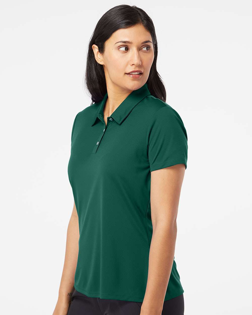 Adidas A231, Women's Performance Polo, Collegiate Green