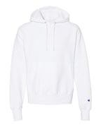 Champion S101, Unisex Reverse Weave Hooded Sweatshirt, White