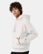 Champion S101, Unisex Reverse Weave Hooded Sweatshirt, White
