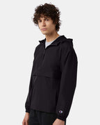 Champion CO200, Unisex Packable Anorak Jacket, Black