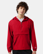 Champion CO200, Unisex Packable Anorak Jacket, Scarlet