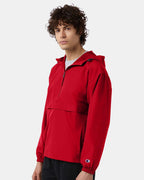 Champion CO200, Unisex Packable Anorak Jacket, Scarlet