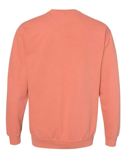 Comfort Colors 1566, Unisex Garment-dyed Crewneck Sweatshirt, Terracotta