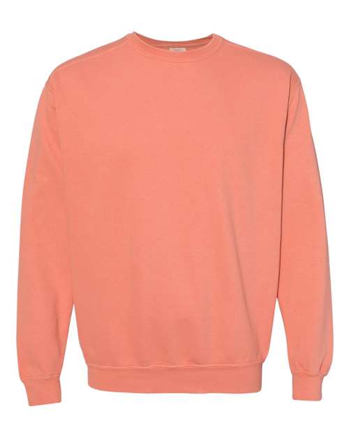 Comfort Colors 1566, Unisex Garment-dyed Crewneck Sweatshirt, Terracotta