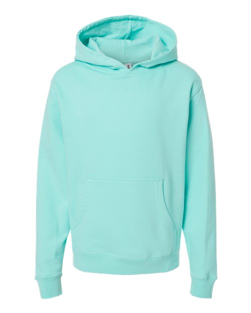 Independent Trading Co. SS4001Y, Youth Midweight Hooded Sweatshirt, Mint