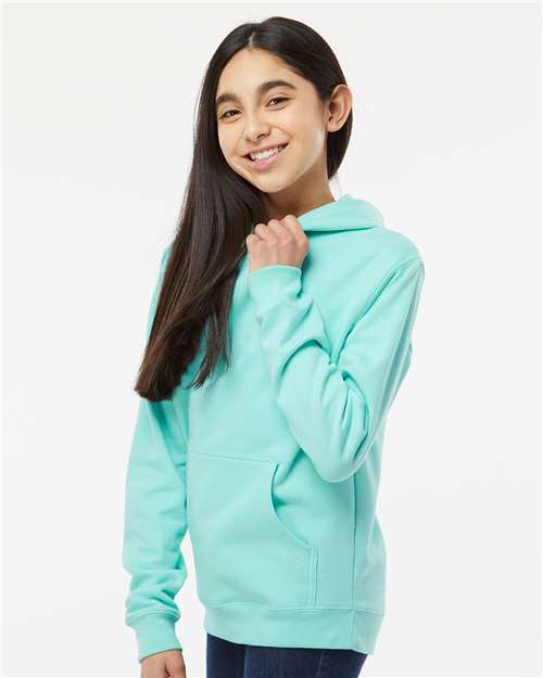 Independent Trading Co. SS4001Y, Youth Midweight Hooded Sweatshirt, Mint
